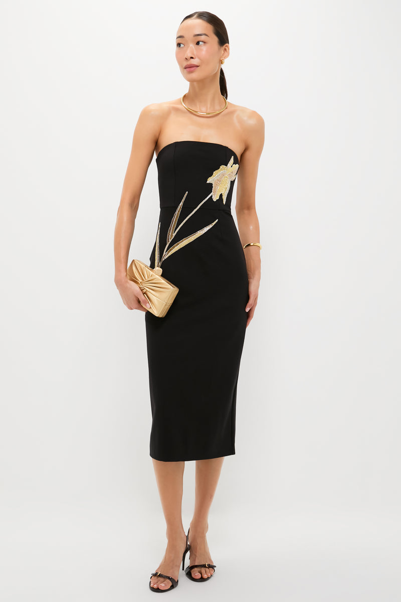 Night Iris Brooke Dress