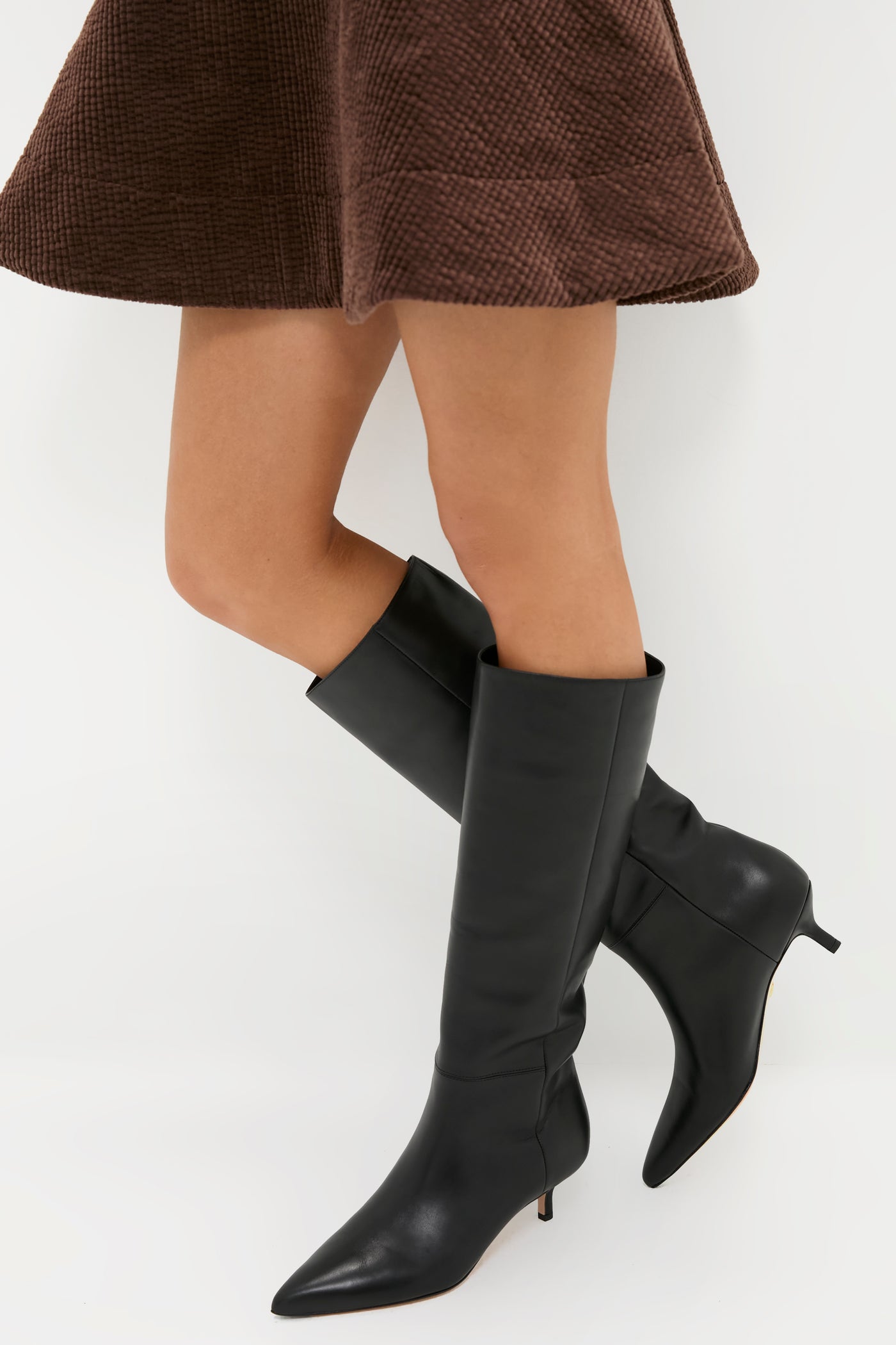 Black Lisa 45 Tall Shaft Boots