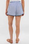 Blue Stripe Whipstitch Kieran Short