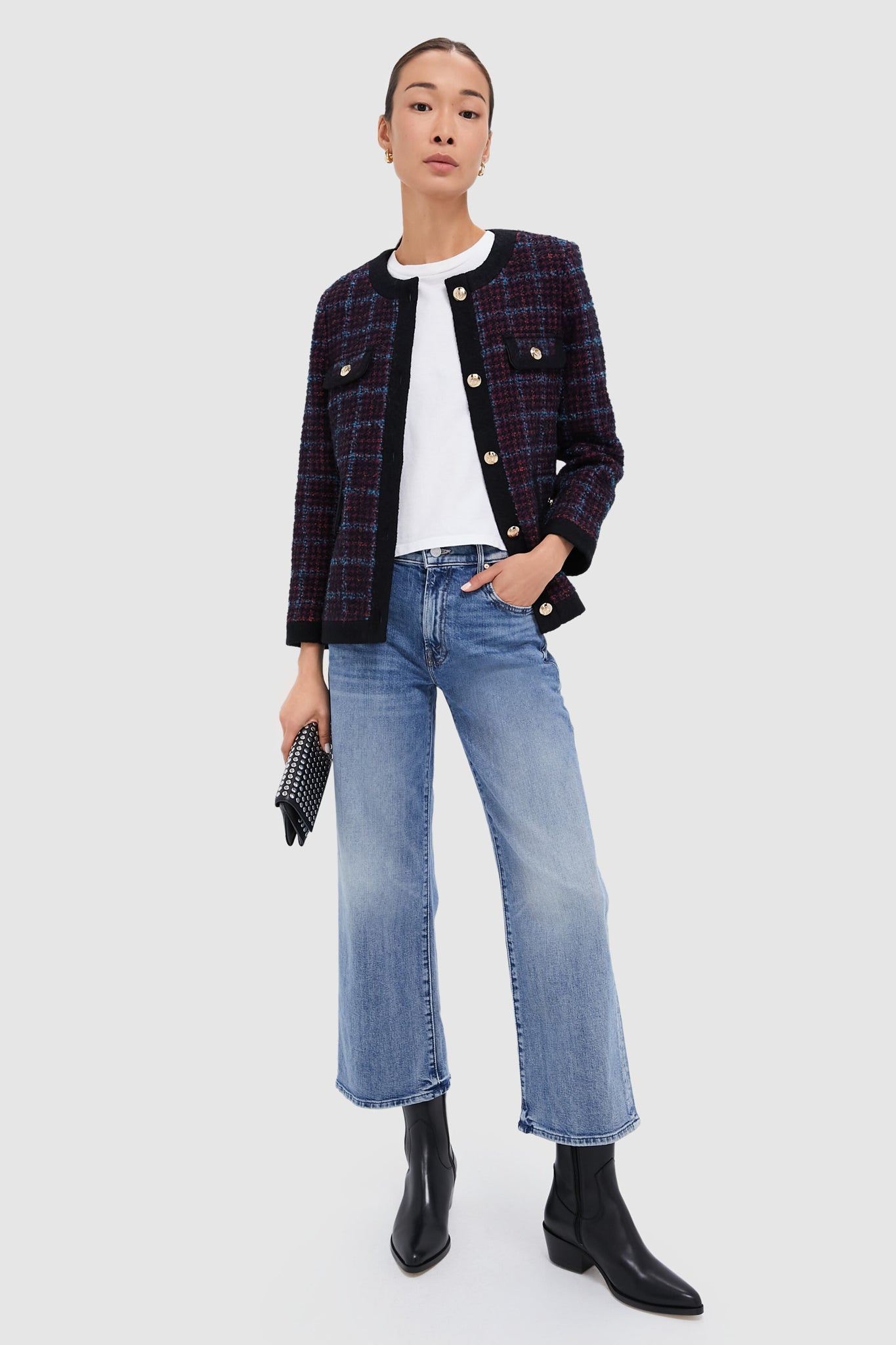 Bibiy. ELISA TWEED JACKET