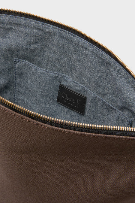 Kalamata and Black Two-Tone Sophie Bag