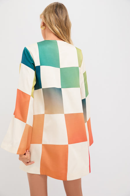 Ivory and Gradient Lepton Dress