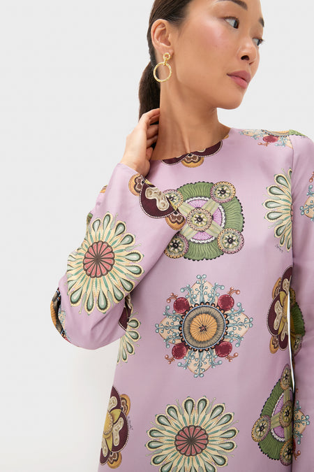 Nucleus Pink Mini Supremes Swing Dress