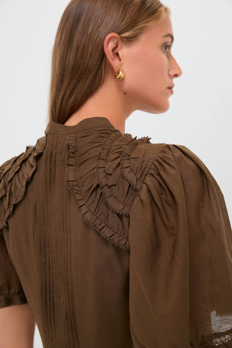 Dark Khaki Celyana Dress