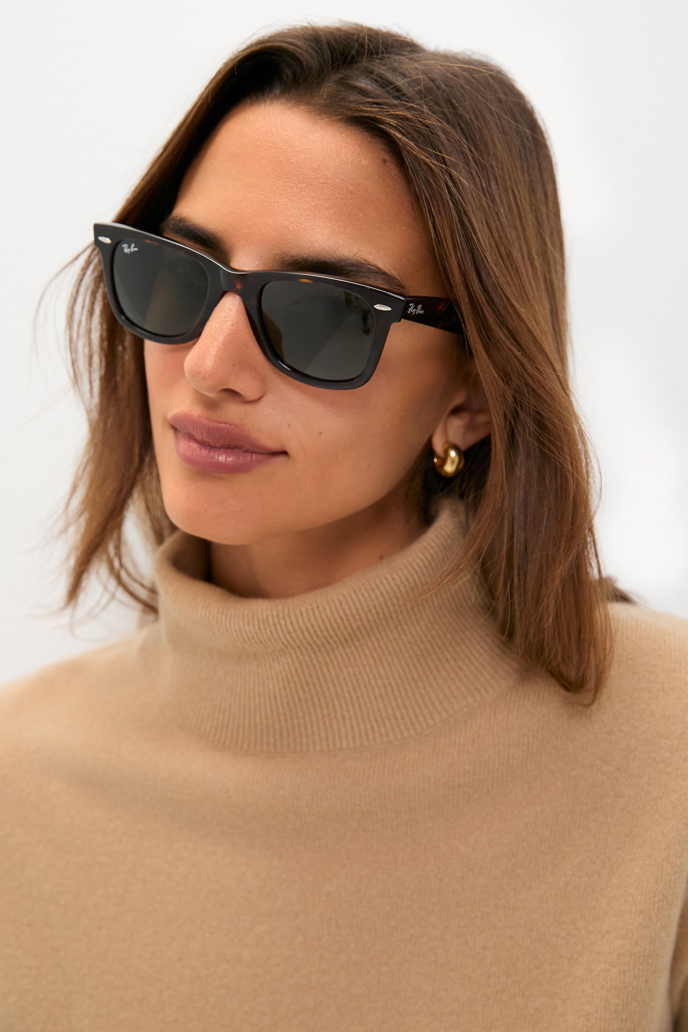 小物 WAYFARER Tortoise Wayfarer Ease Sunglasses | Ray-Ban