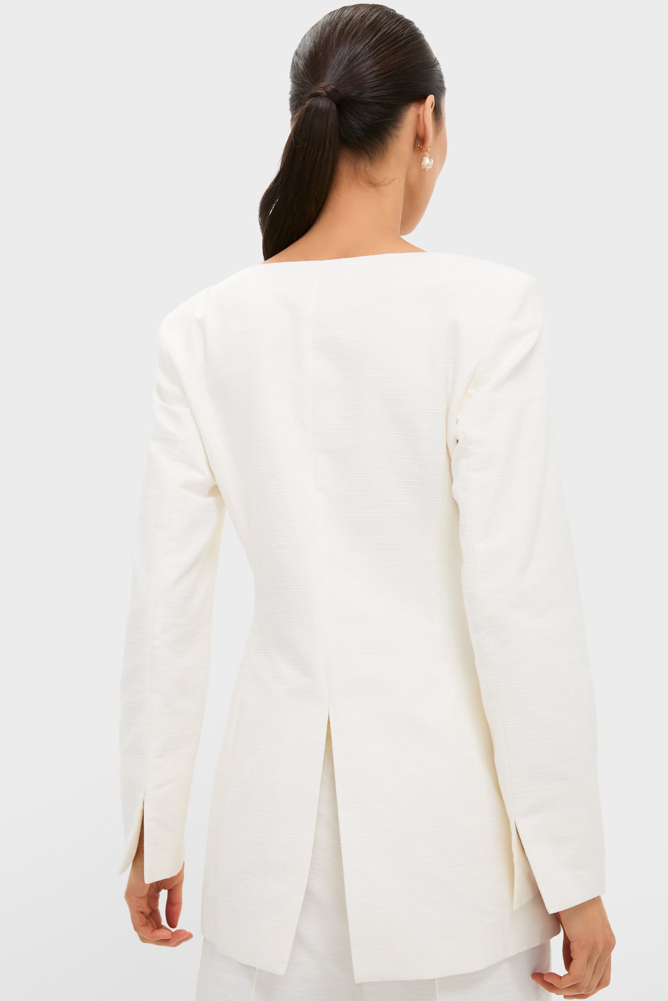 Ecru Claude Textured Jacket