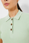 Mint Olivia Rib Knit Polo