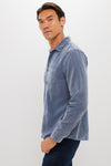 Indigo Lightweight Cord Shirt