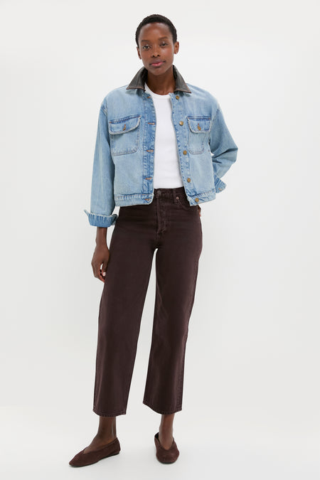 Coney Island Philoh Cropped Denim Jacket