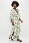 Jade Terrace Cotton Linen Rollins Dress