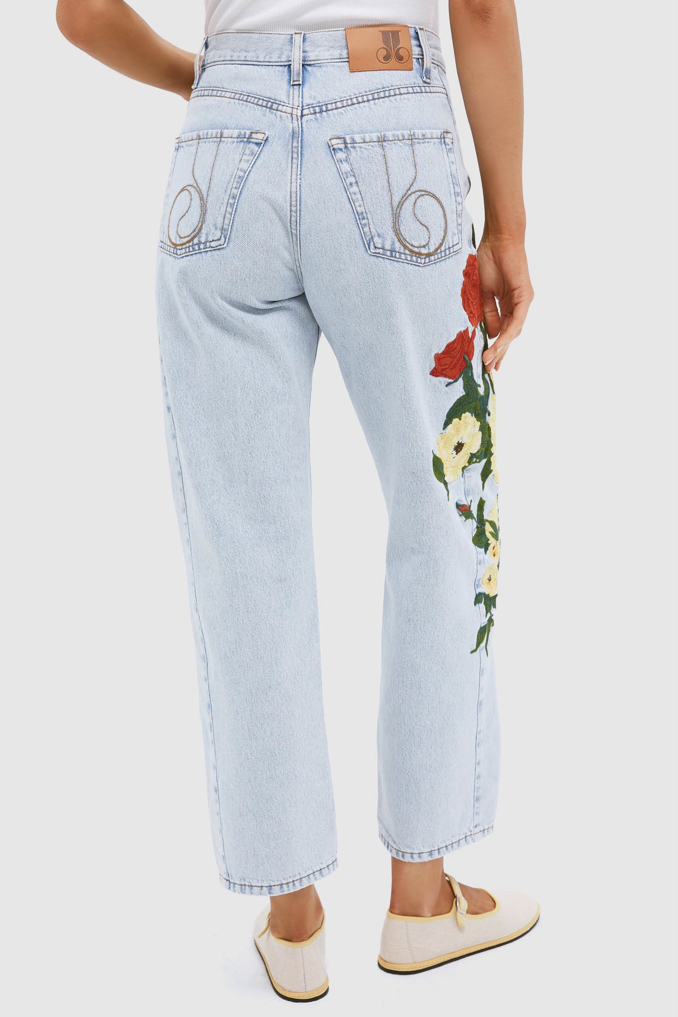 Multicolor The Barrel Jean