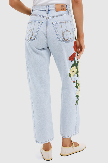 Multicolor The Barrel Jean