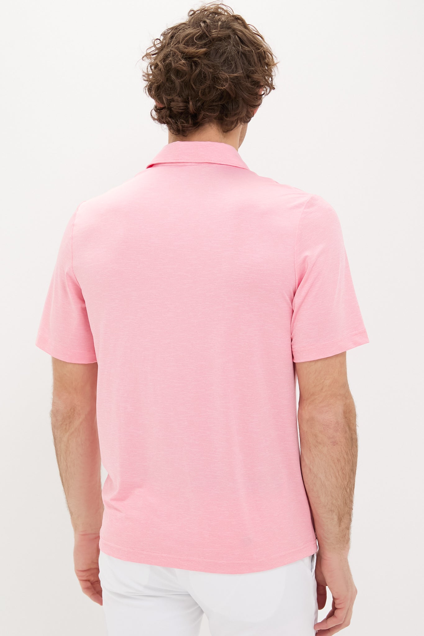 Strawberry Marg Heather Performance Sport Players Shirt