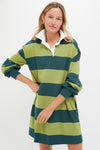 Woodbine and Junebug Stripe Baker Rugby Dress