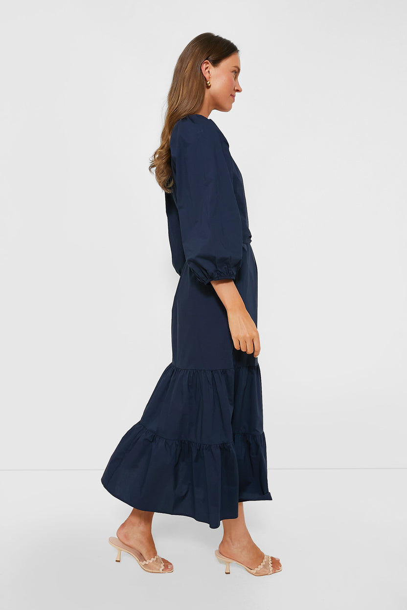 Lyla Navy Evening Dress