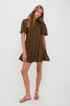 Dark Khaki Celyana Dress