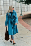 Denim Cillian Trench Coat
