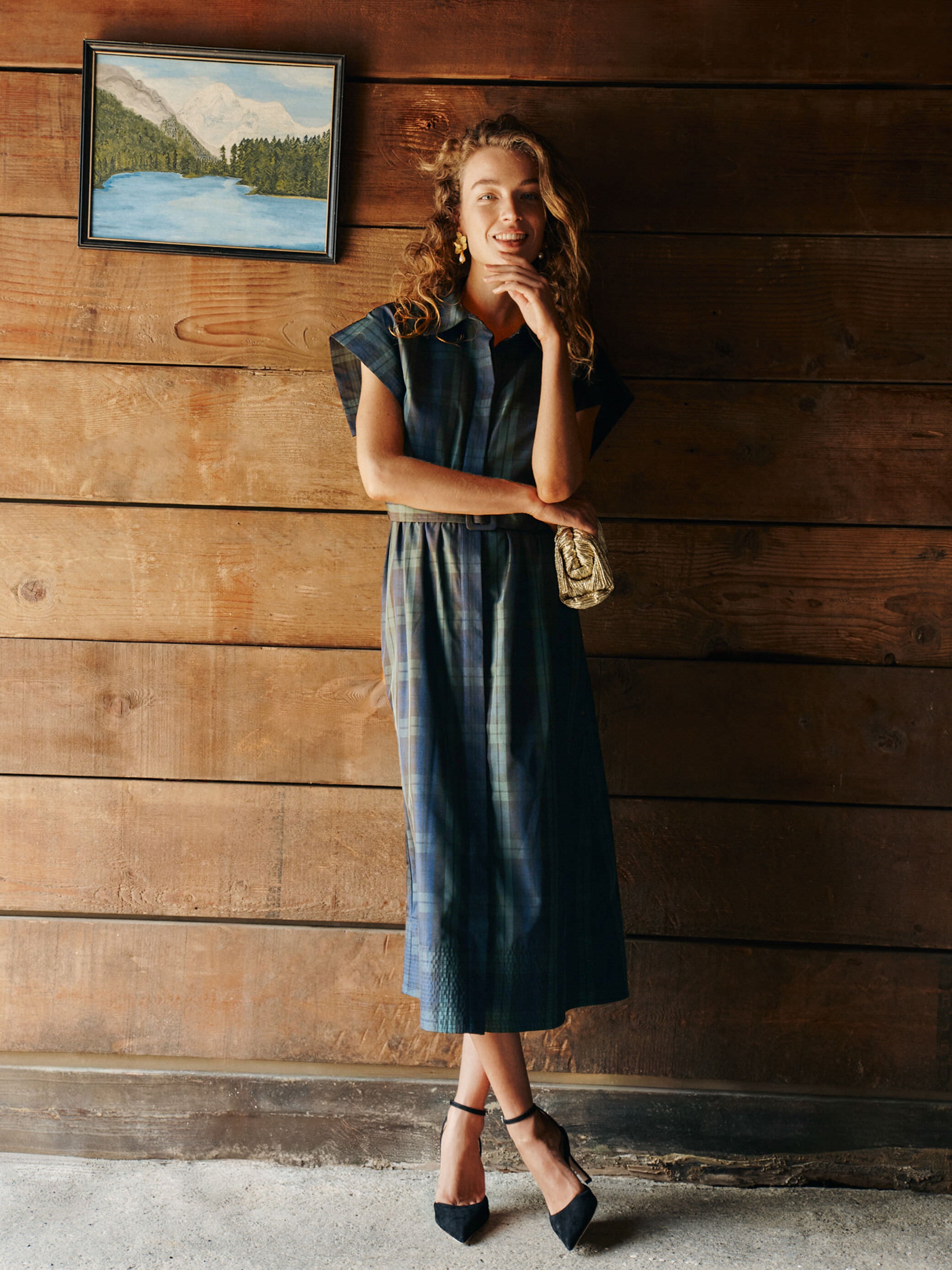 Chloe　フォーマルウェア Blackwatch Chloe Dress | Tuckernuck