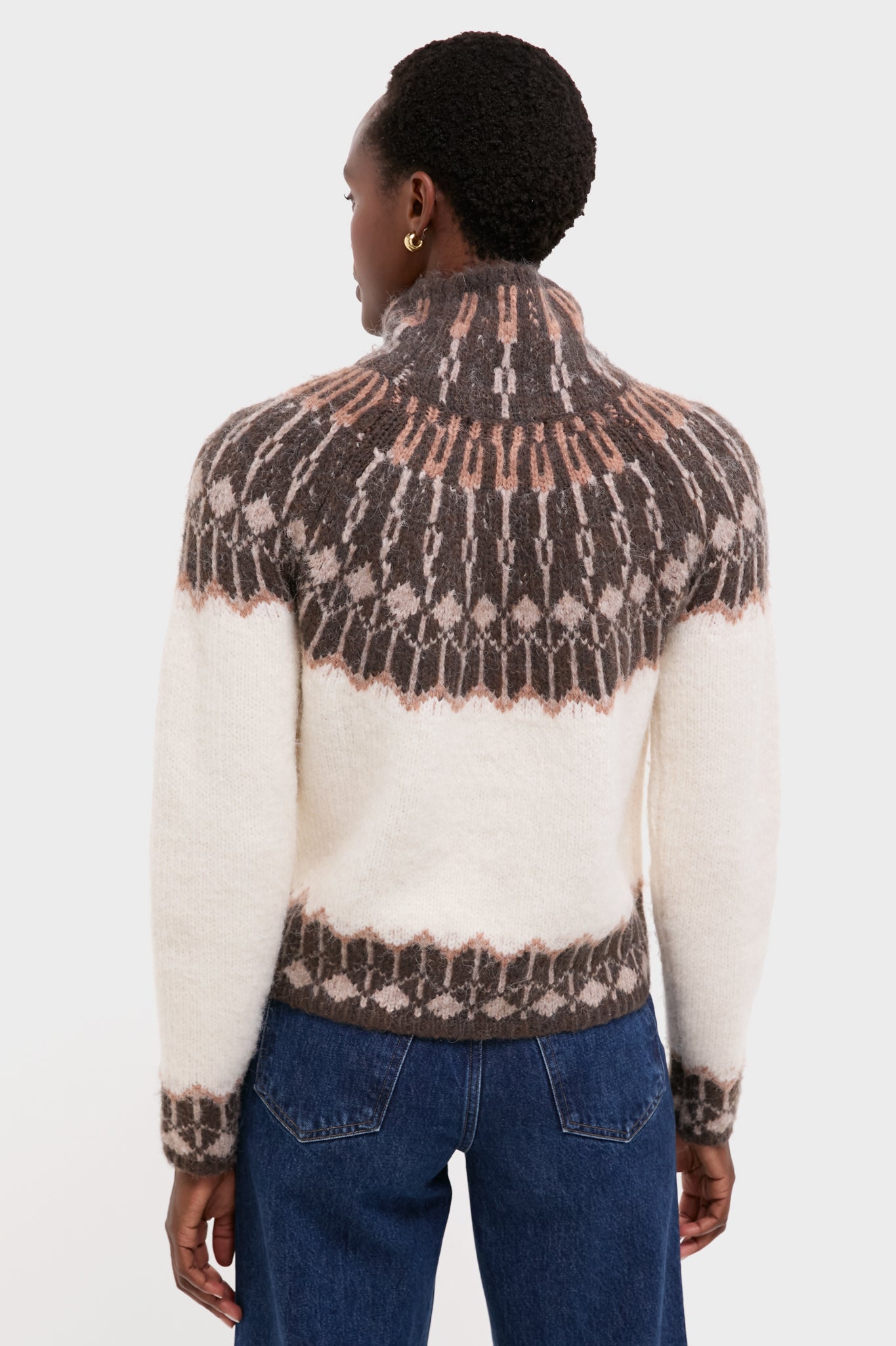 Ivory Multi Valentine Sweater