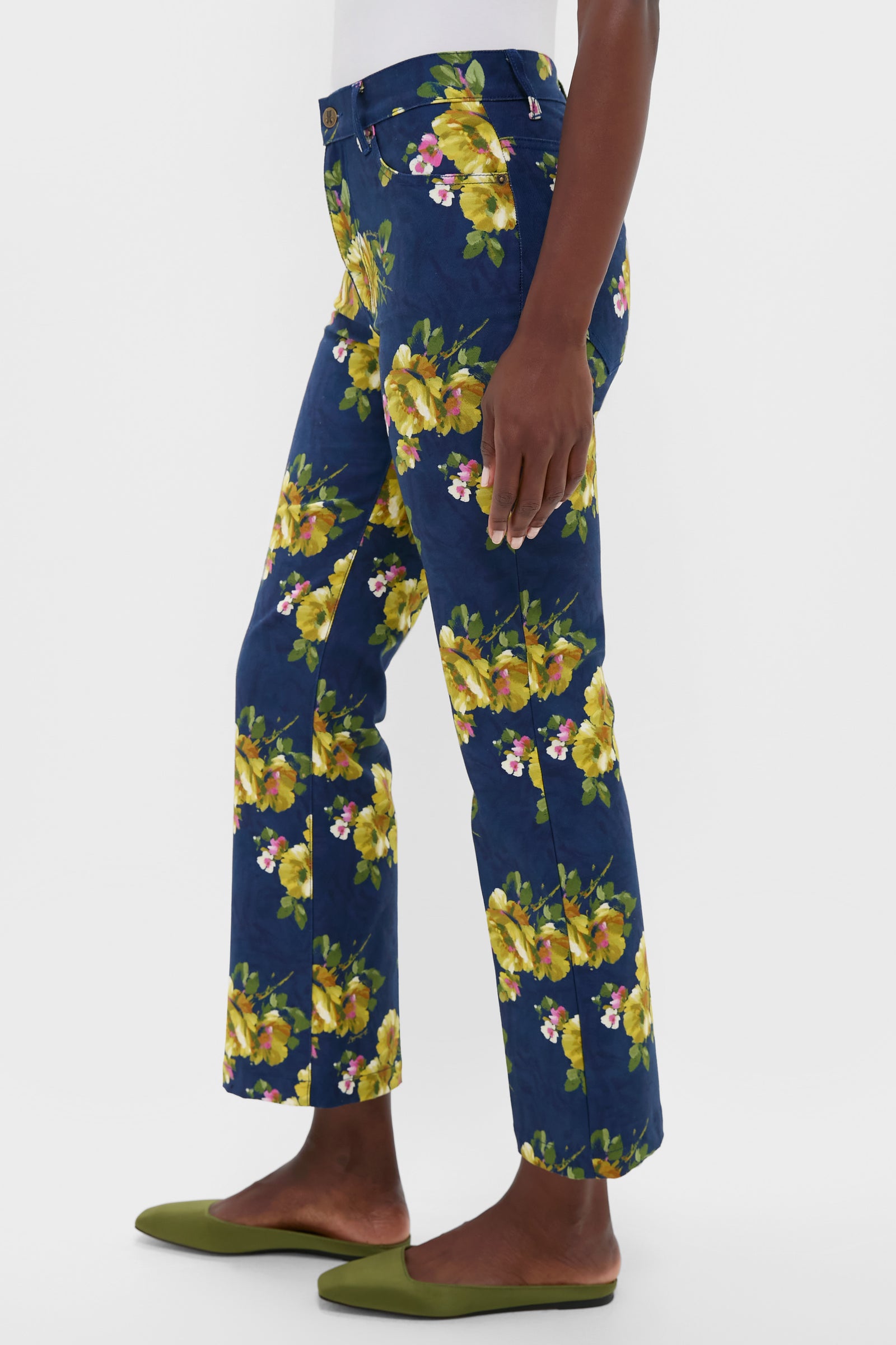 Riptide Cropped Flare Jean