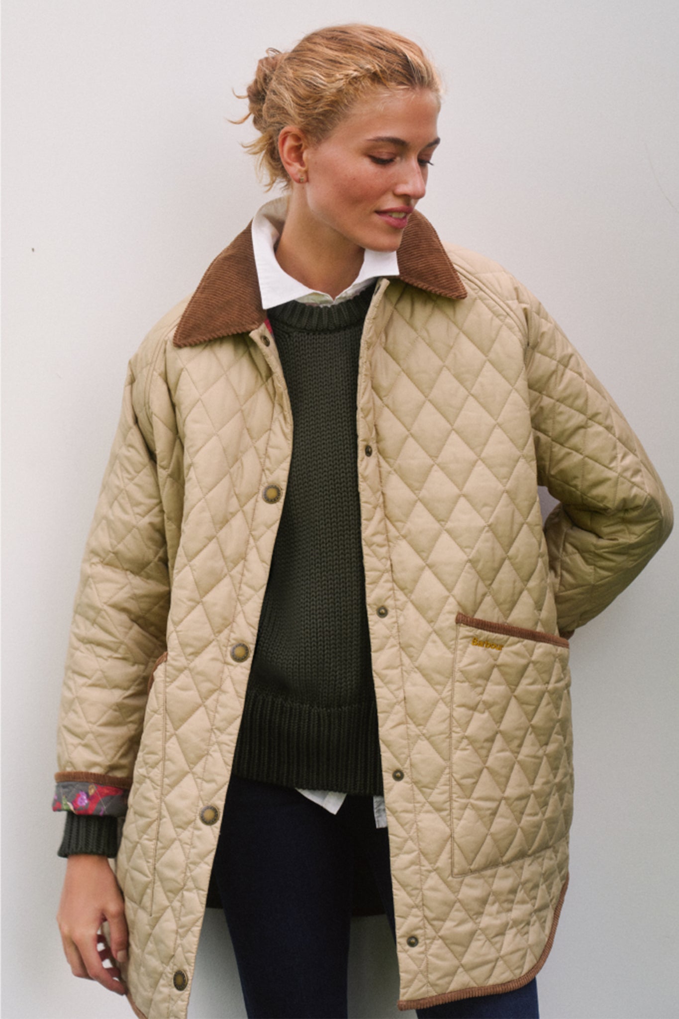 Light Fawn Barbour x Tuckernuck Miley Quilt