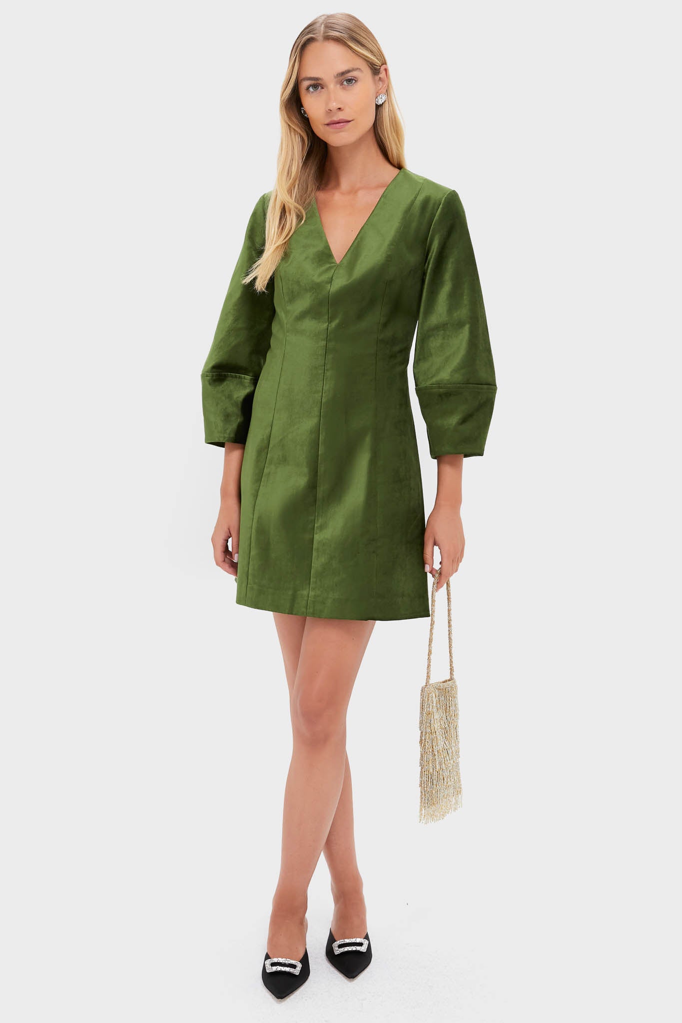 Green Velvet Mayson Dress
