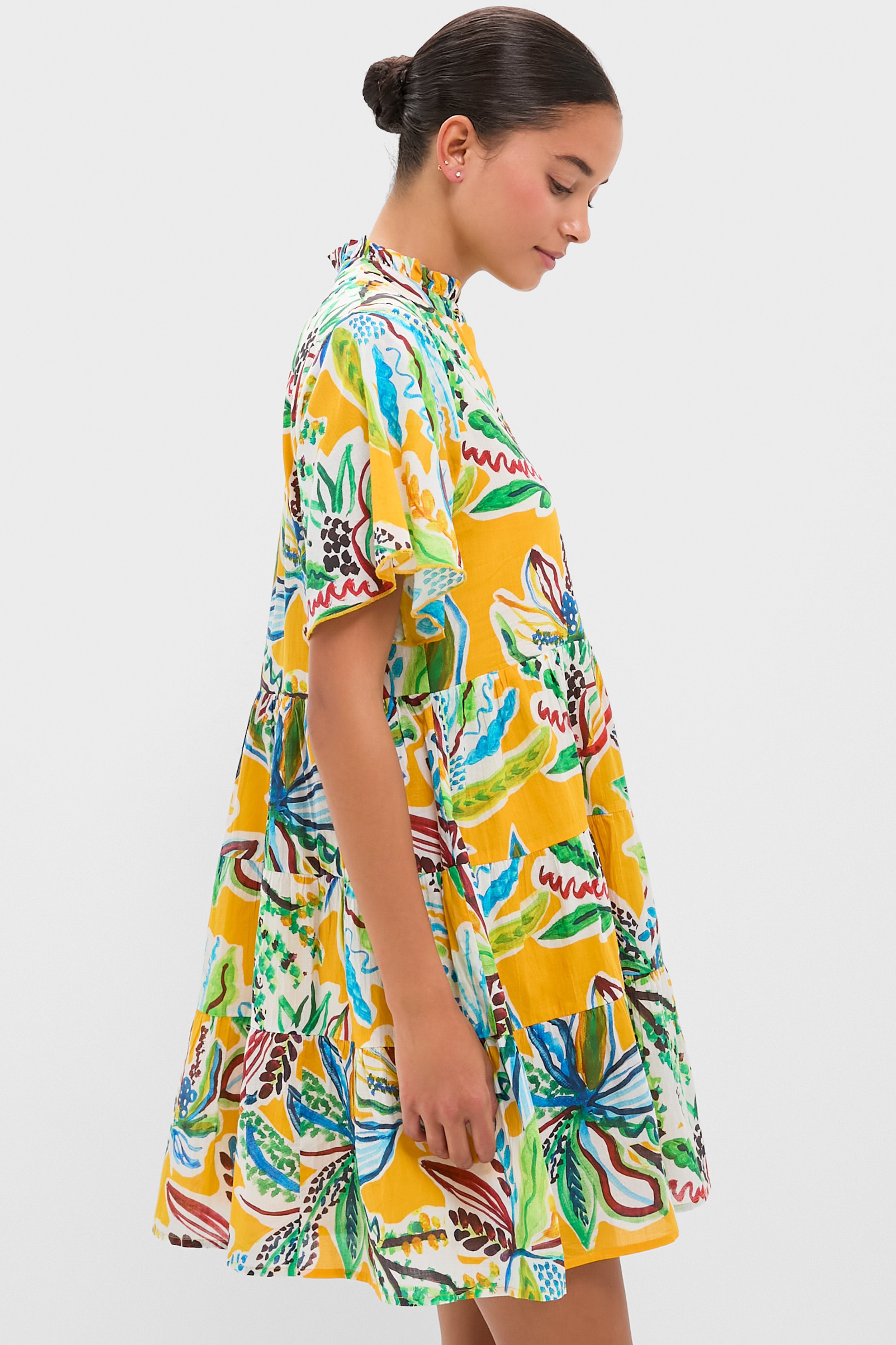 Orange Olinda Vibeka Short Dress