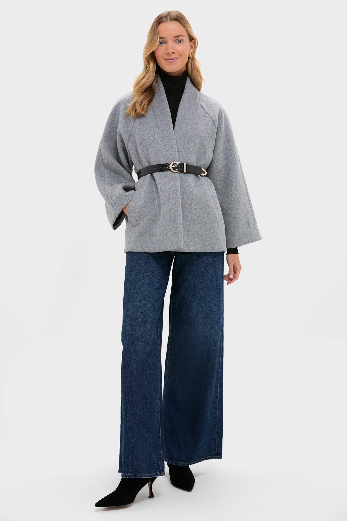 Gray Odelie Cape