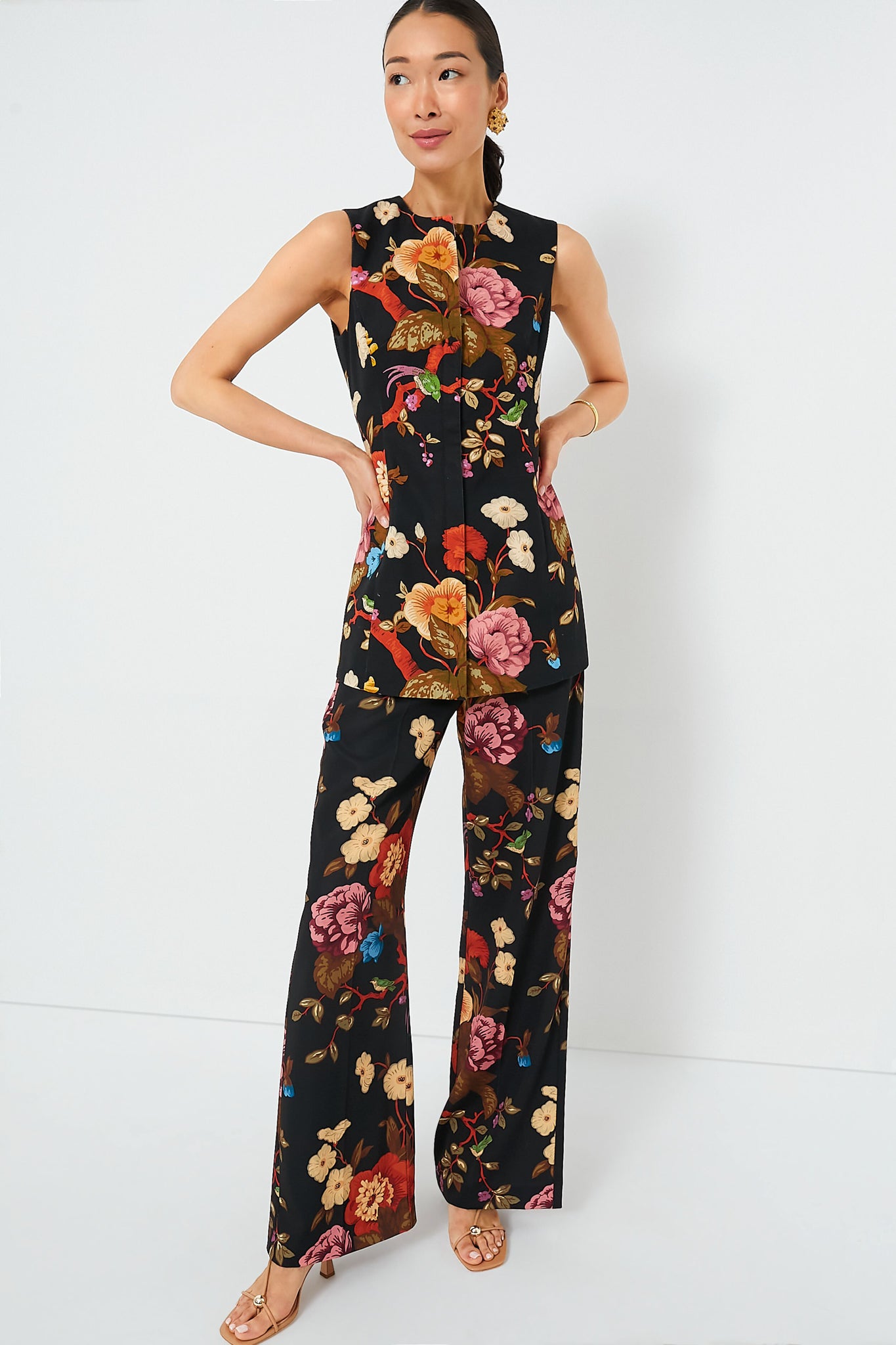 Baroque Floral Erin Pants | Tuckernuck