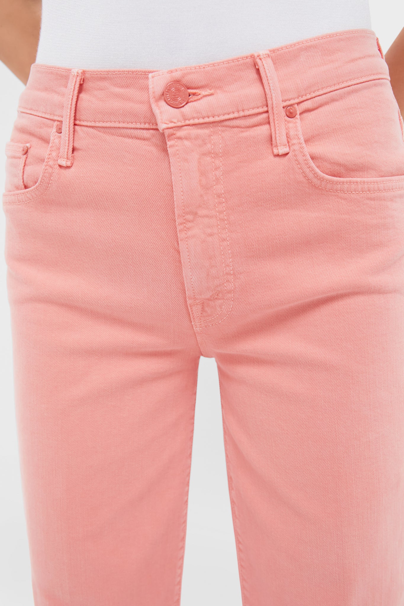 Cats and Dogs Peach Amber The Mid Rise Maven Ankle