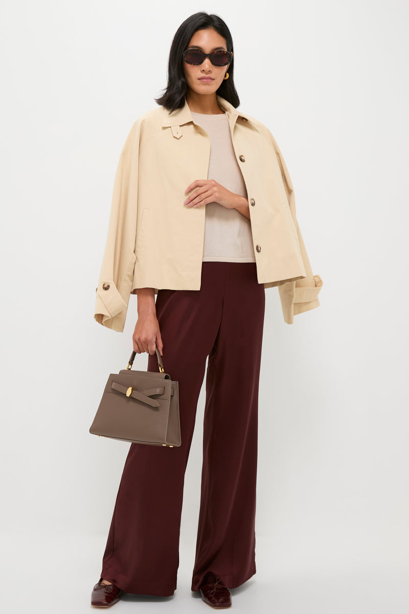 Sandstone Cashmere Silk Blend Katie Tee