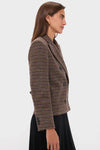 Wine-Coloured Gerusia Jacket