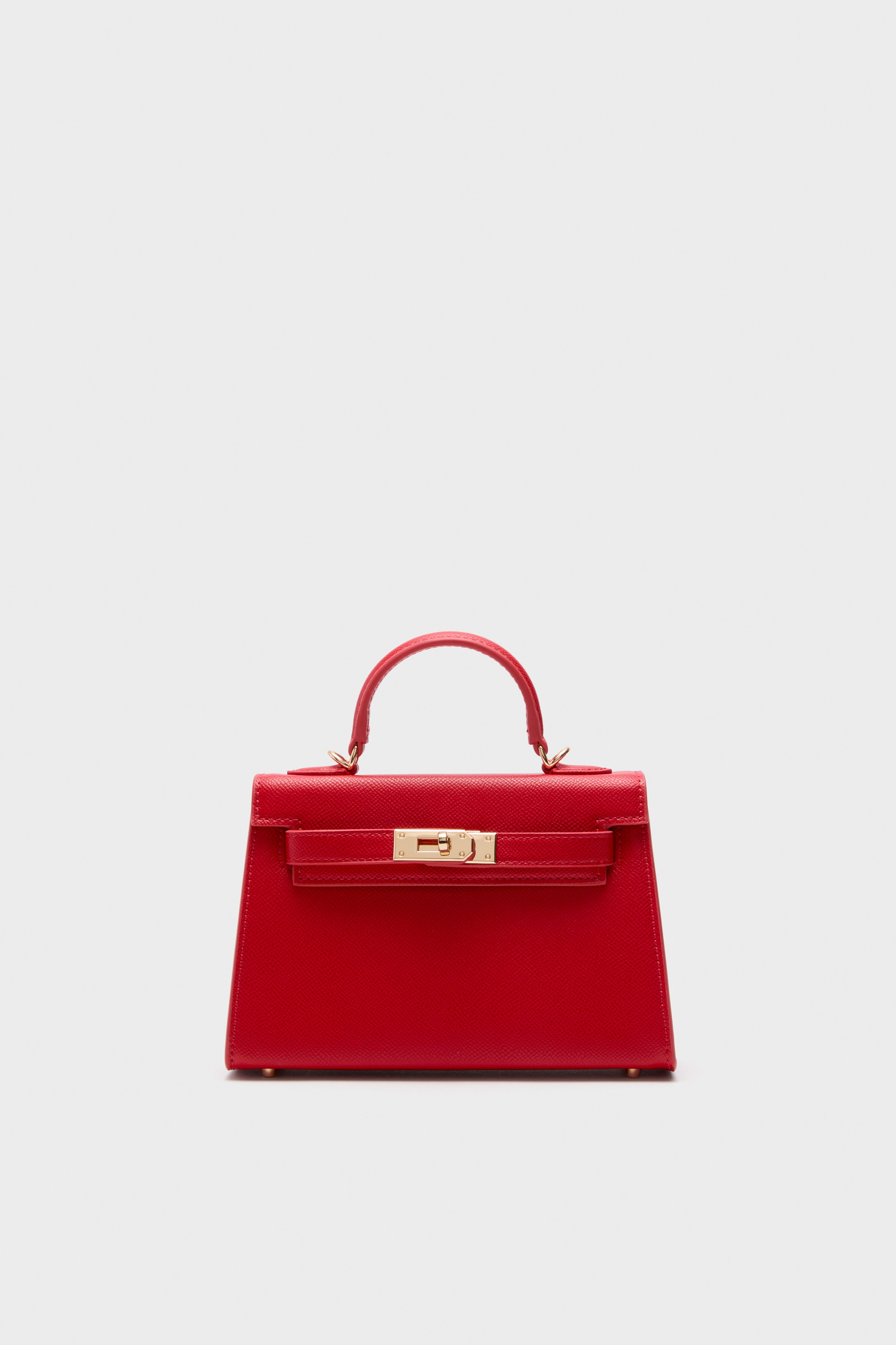 Crimson Hariette Handle Bag | Billini
