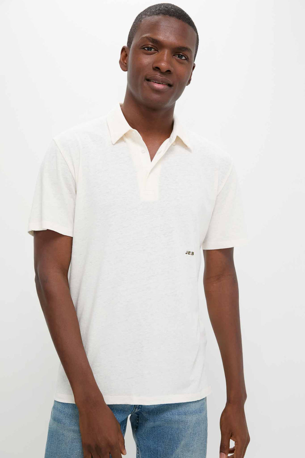 Sand Drift Linen Polo