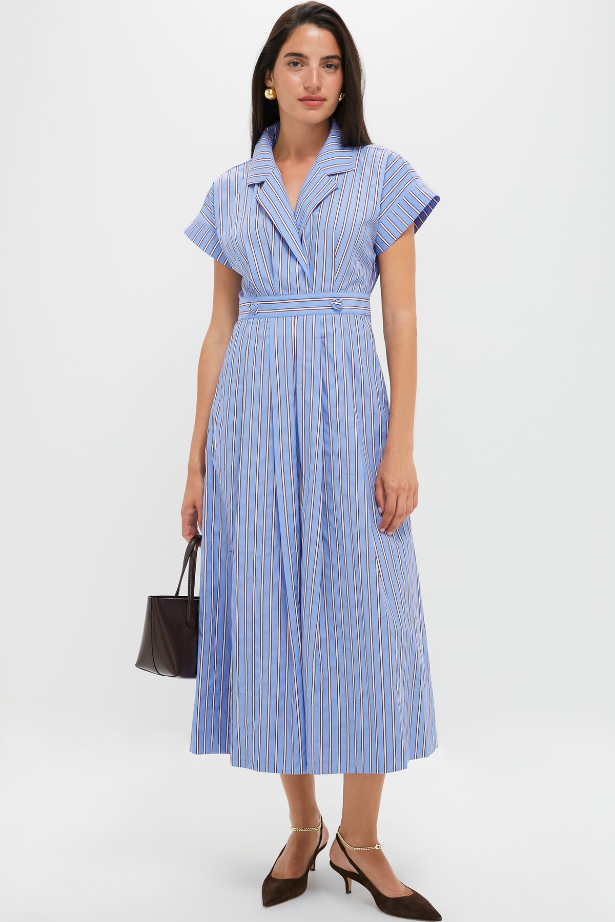 Marfa Stripe Sloane Wrap Dress