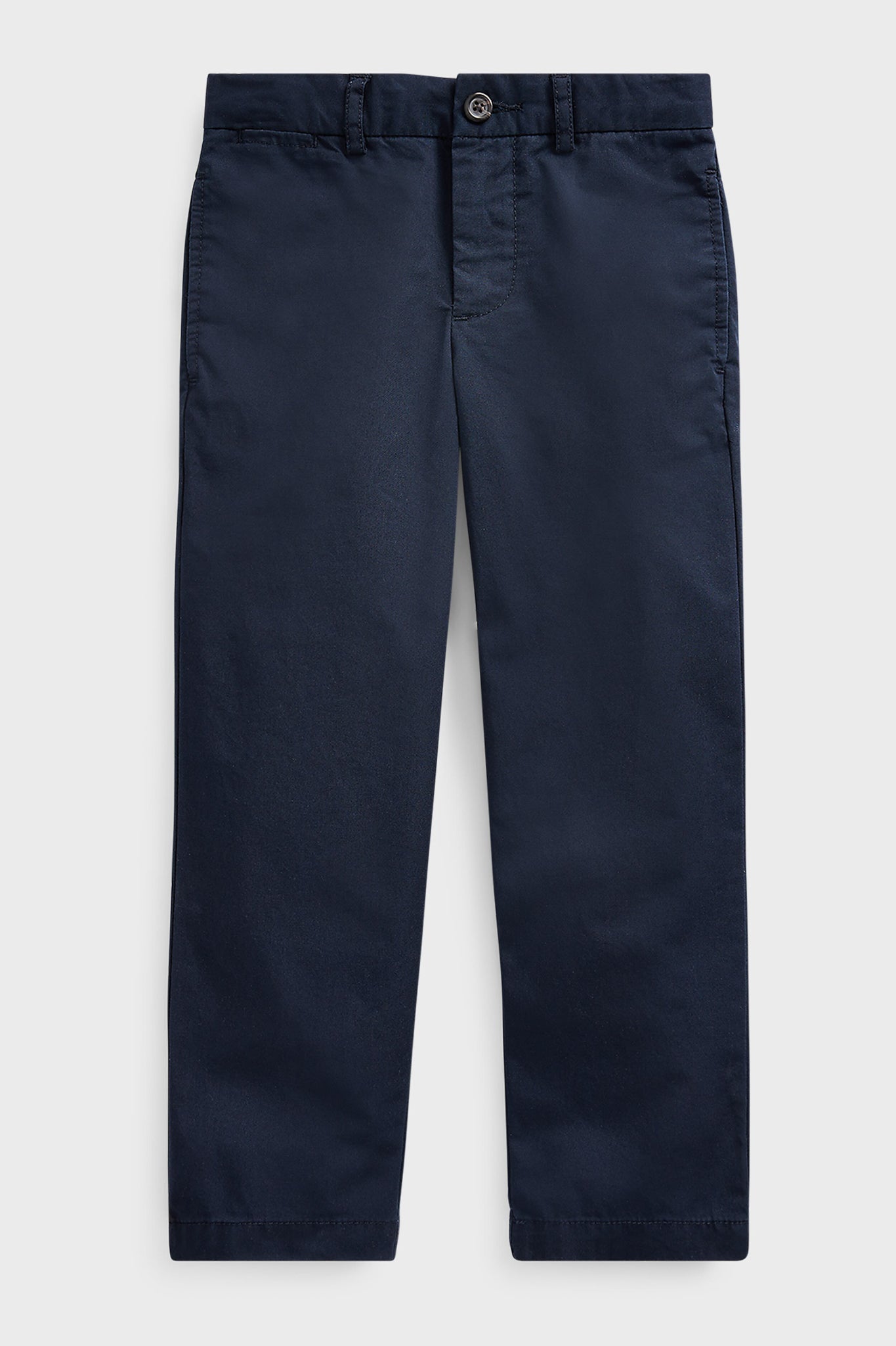 Boys Navy Slim Fit Cotton Chino Pant