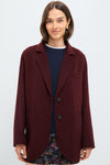 Burgundy Marc Blazer