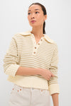 Striped Doro Henley Sweater