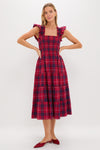 Cherry Tartan Ellie Nap Dress