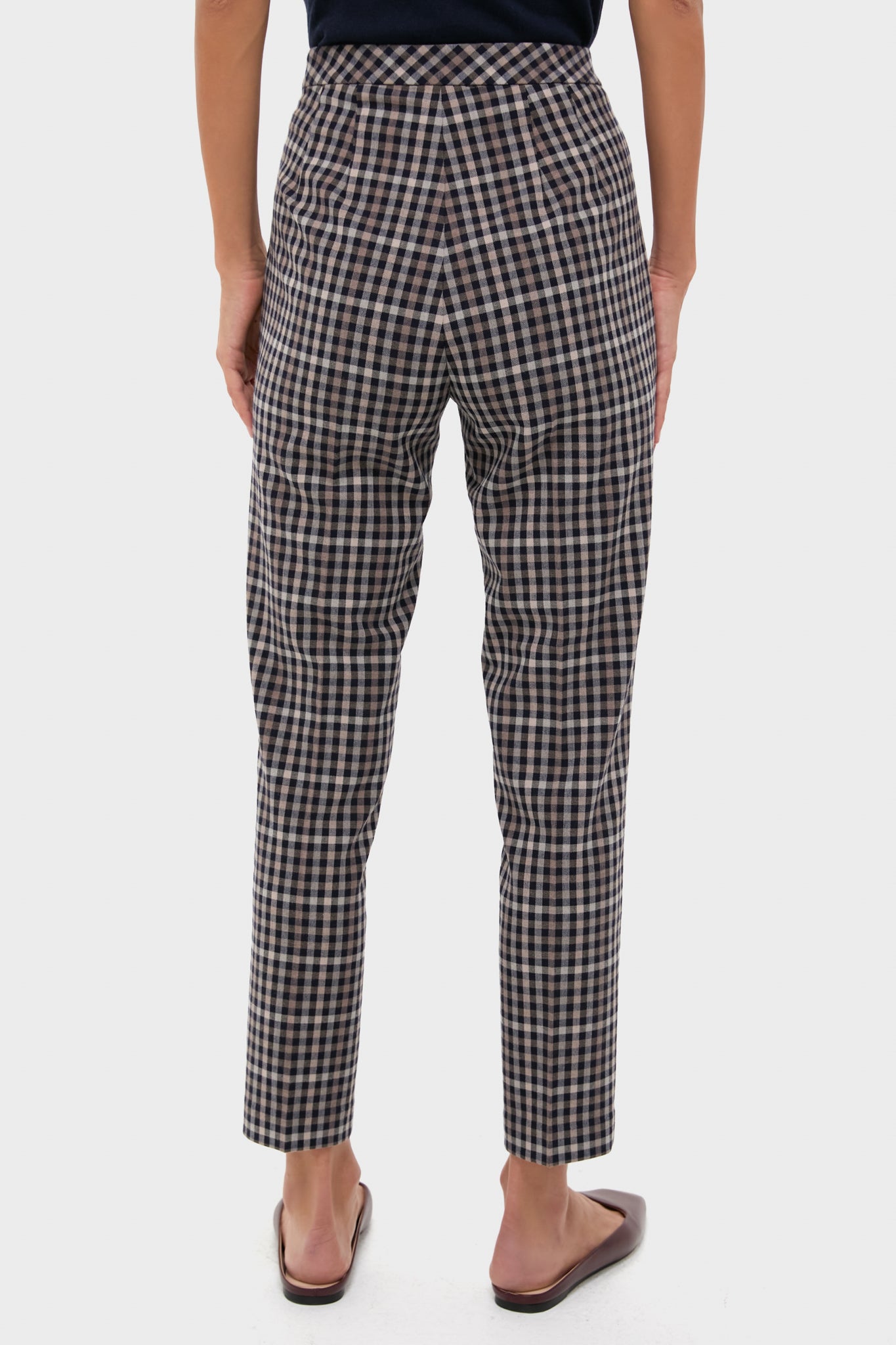 English Check Audrey Pants