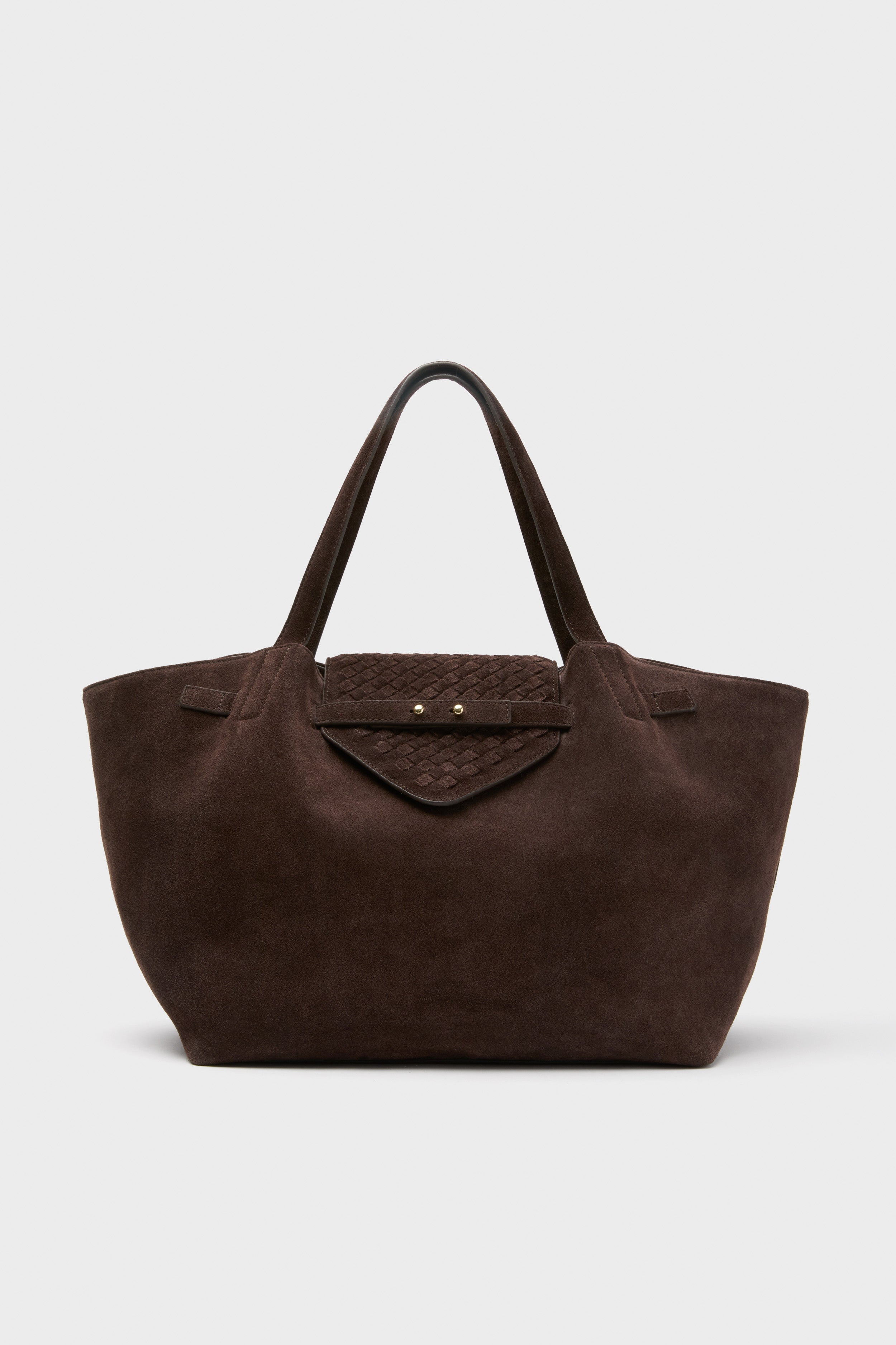 Espresso Suede Blaine Tote | Tuckernuck Accessories