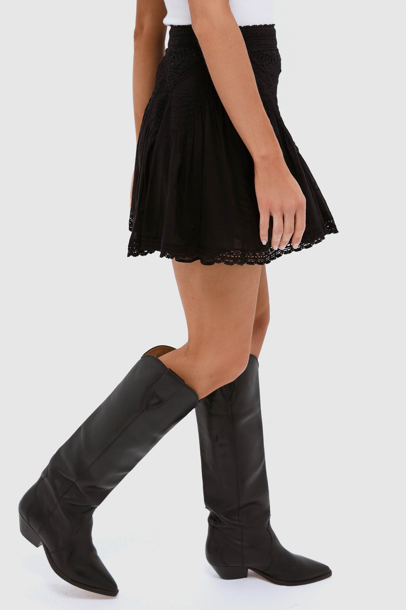 Black Goldie Skirt | Isabel Marant Etoile
