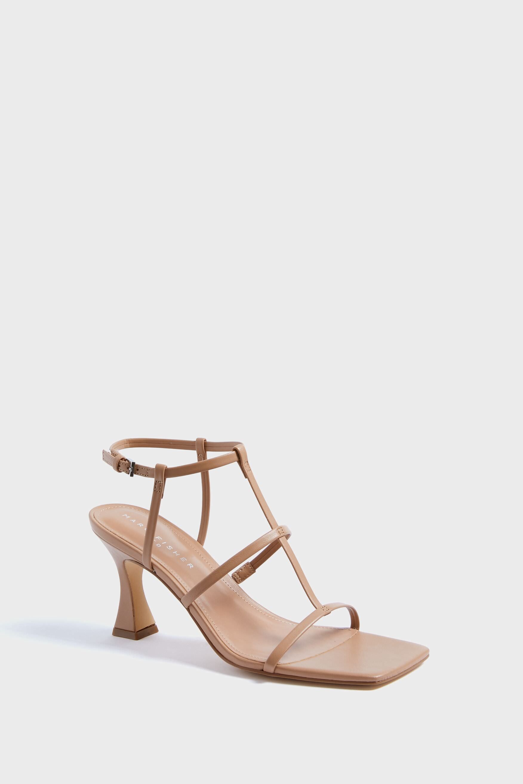 Medium Natural Dennie Heels | Marc Fisher