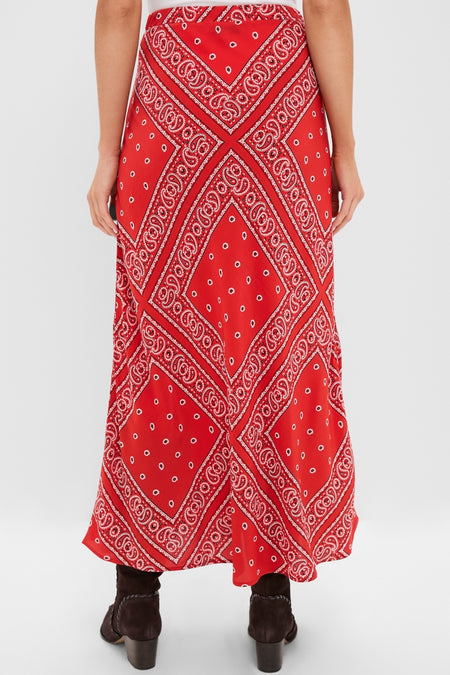 Aces Wild Red Suki Skirt