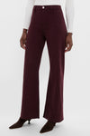 Claret Penny High Rise Wide Leg