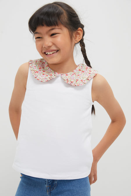 Red Floral Florentina Top