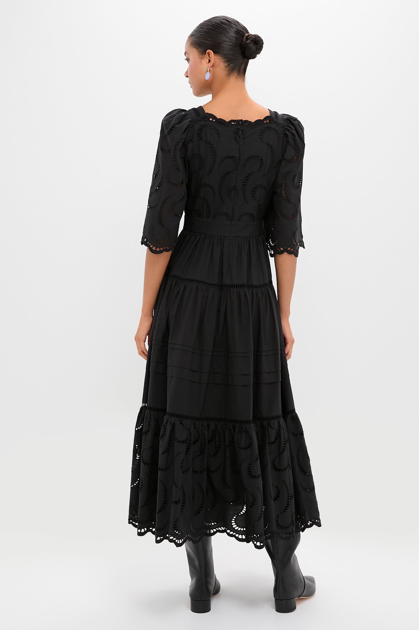 Black Zadie Dress | Hunter Bell