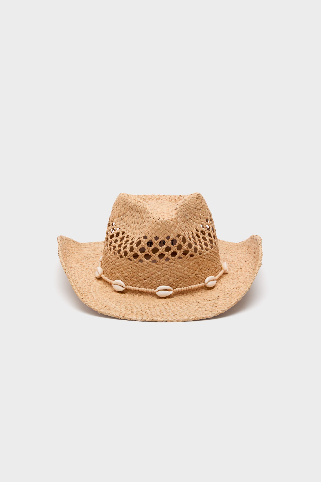 Natural Seashells Cowboy Hat