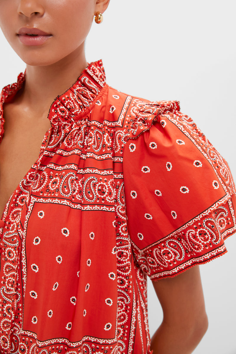 Exclusive Aces Wild Red Merritt Dress