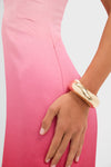 Pink Ombre Inez Midi Dress